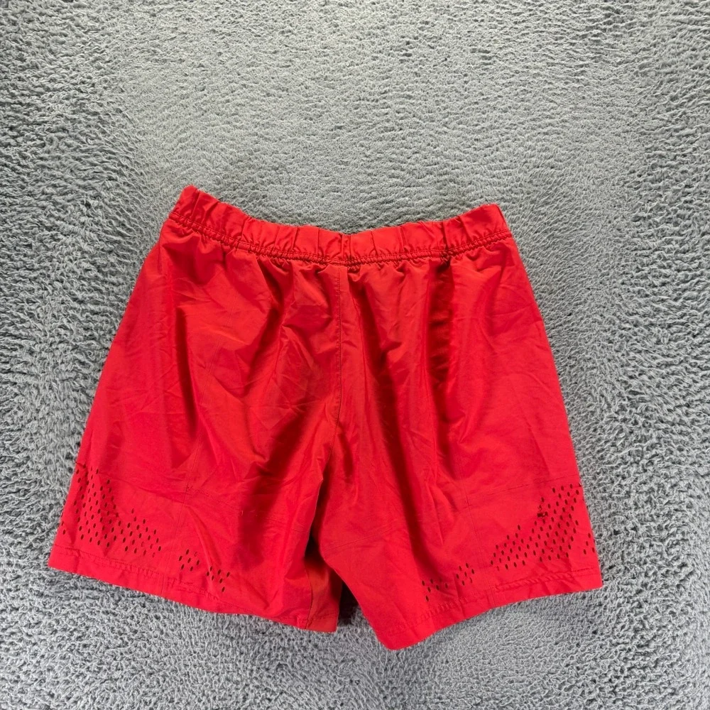 Adidas Stella McCartney Barricade Shorts Mens L Red Athletic Running Sports Gym